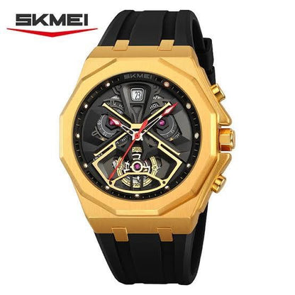 SKMEI™ Prestige Imperial Gold Luxury Timepiece A Masterpiece of Precision, Elegance & Unrivaled Craftsmanship